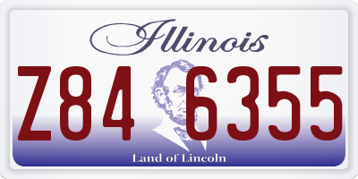 IL license plate Z846355