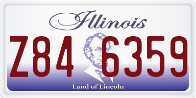 IL license plate Z846359