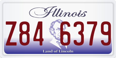 IL license plate Z846379