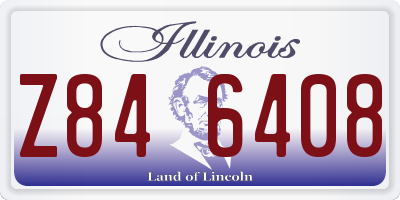 IL license plate Z846408