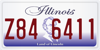 IL license plate Z846411