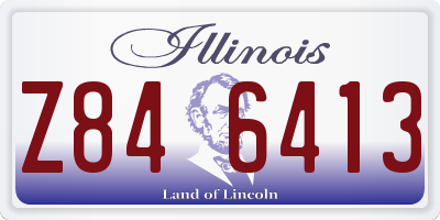 IL license plate Z846413