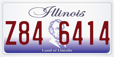 IL license plate Z846414