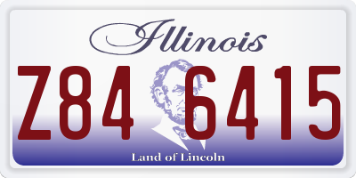 IL license plate Z846415