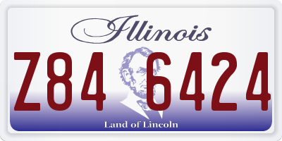 IL license plate Z846424
