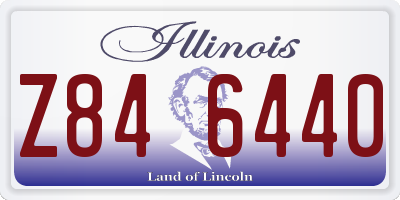 IL license plate Z846440