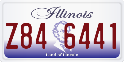 IL license plate Z846441