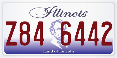 IL license plate Z846442