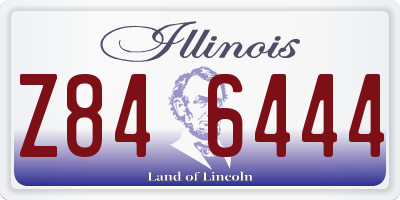 IL license plate Z846444