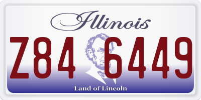 IL license plate Z846449