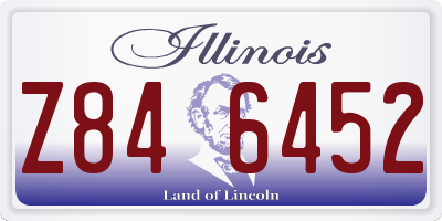 IL license plate Z846452