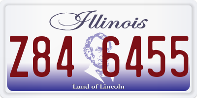 IL license plate Z846455