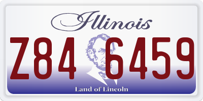 IL license plate Z846459
