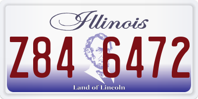 IL license plate Z846472