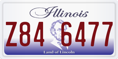 IL license plate Z846477