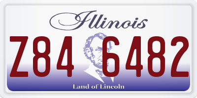 IL license plate Z846482