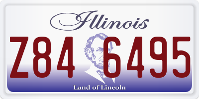 IL license plate Z846495