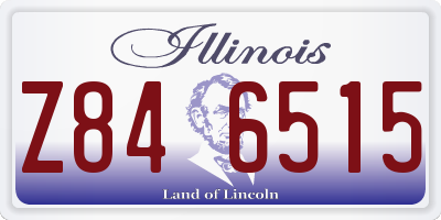 IL license plate Z846515