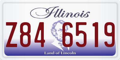 IL license plate Z846519