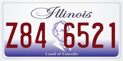 IL license plate Z846521