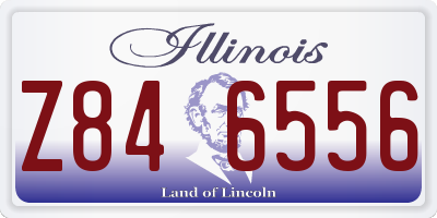 IL license plate Z846556