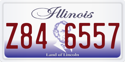 IL license plate Z846557