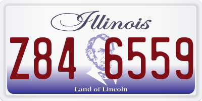 IL license plate Z846559
