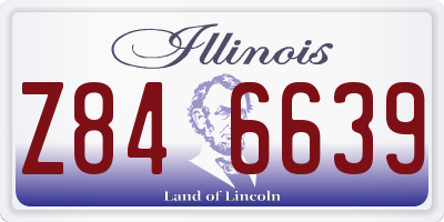 IL license plate Z846639
