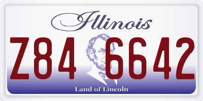 IL license plate Z846642