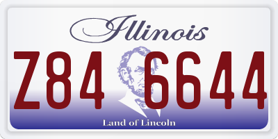 IL license plate Z846644