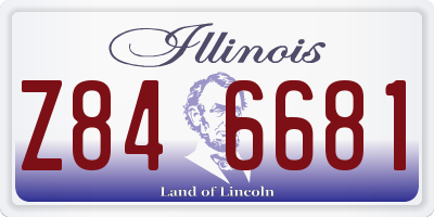 IL license plate Z846681