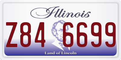 IL license plate Z846699