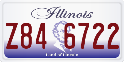 IL license plate Z846722