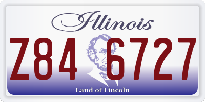 IL license plate Z846727