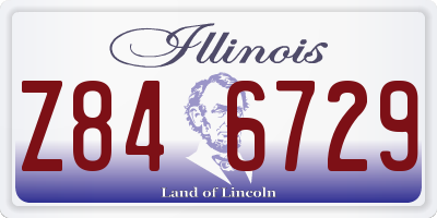 IL license plate Z846729