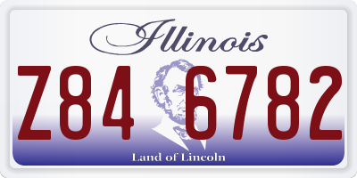 IL license plate Z846782