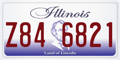 IL license plate Z846821