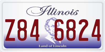 IL license plate Z846824