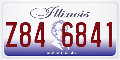 IL license plate Z846841