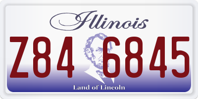 IL license plate Z846845