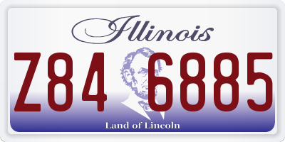 IL license plate Z846885