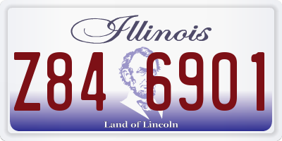 IL license plate Z846901