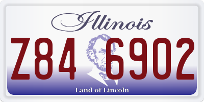 IL license plate Z846902