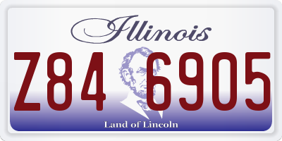 IL license plate Z846905