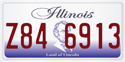 IL license plate Z846913