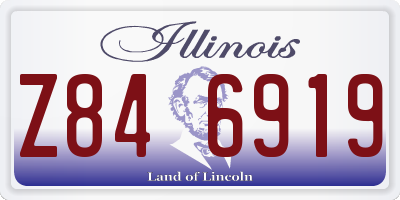 IL license plate Z846919