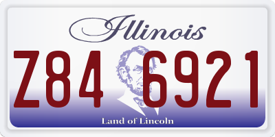 IL license plate Z846921