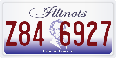 IL license plate Z846927