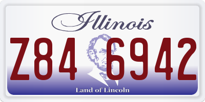 IL license plate Z846942