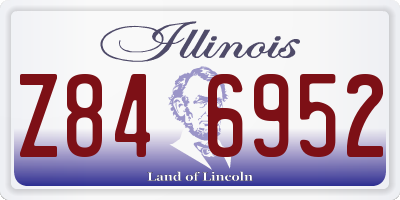 IL license plate Z846952